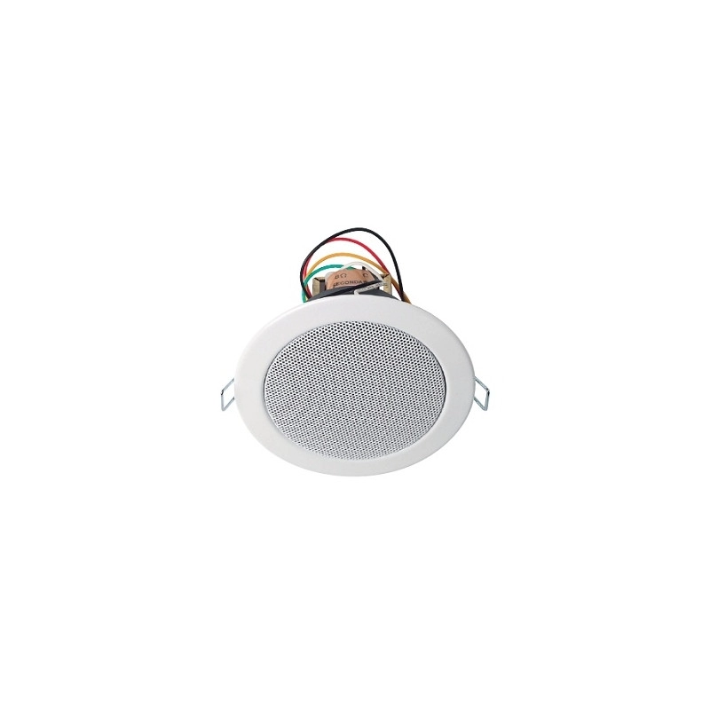 CS3003BL <div itemprop="description"> HAUT-PARLEUR DE PLAFOND (SPOT) METAL BLANC - 6/4/2W / 100V</div>