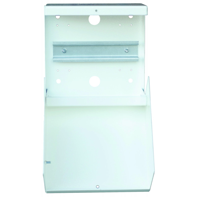 CTA160 <div itemprop="description"> COFFRET METAL FERME A VIS H160xL170xP90 + 1RAIL DIN 9 MOD</div>