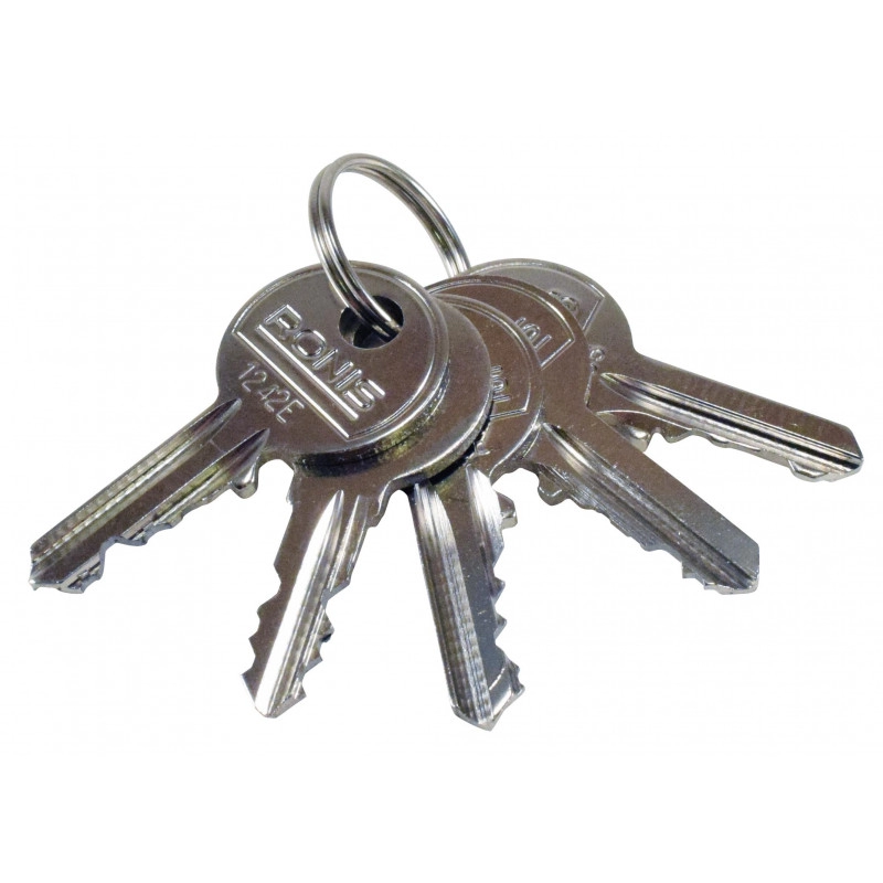 CTCN0005 <div itemprop="description">TROUSSEAU DE 5 CLÃ‰S NORMALISÃ‰ES</div>