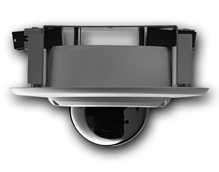 CVVA-FMIP Kit pour caméra dôme dans un faux-plafond   