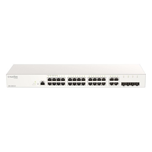 DBS-2000-28E Switch Smart+ L2 24p Gb 4p Combo GbE/SFP
