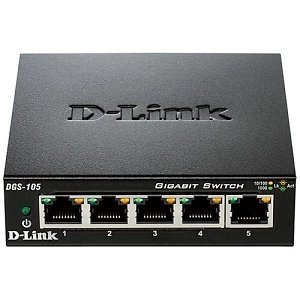 DGS-105 <div itemprop="description"> Commutateur Ethernet D-Link DGS-105 5 Ports - 2 Couche supportée - Paire torsadée - Bureau, Fixation au mur</div>
