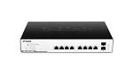 DGS-1100-10MPP SWITCHES POE easysmart 8pPOE+2SFP Rack