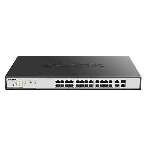 DGS-1100-26MPV2-E SWITCHES EasySmart 24P Gb PoE +2SFP 370W