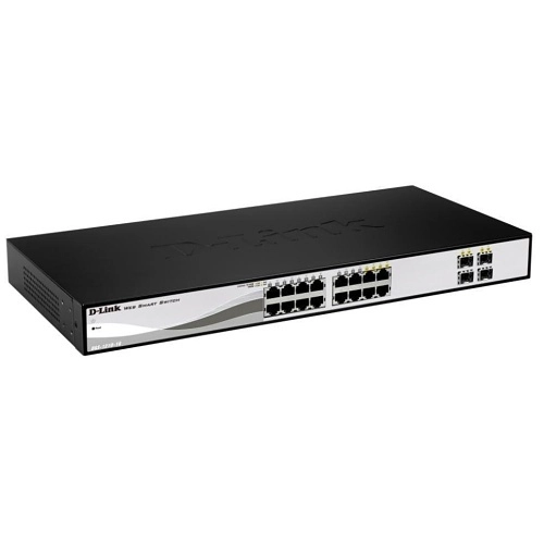 DGS-1210-16E Smart L2 16 ports Gb &4p Combo GbE/SFP