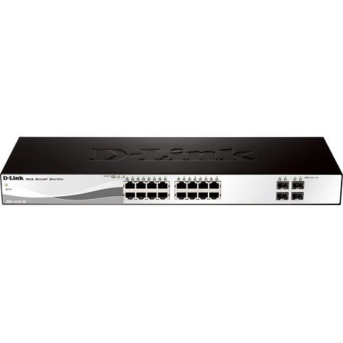 DGS-1210-28E Smart+ L2+ 24 ports Gb &4p Combo GbE/SFP