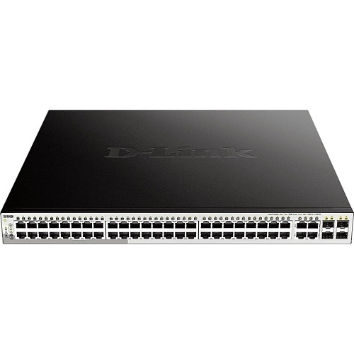 DGS-1210-52MP-E SWITCHES Smart+L2+ 48P Gb PoE +4SFP 370W