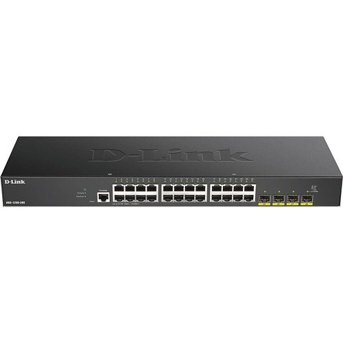 DGS-1250-28XE Smart+ L2+ 24 ports Gb & 4x 10GbE SFP+