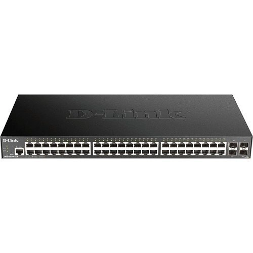 DGS-1250-52XE Smart+ L2+ 48 ports Gb & 4p 10GbE SFP+