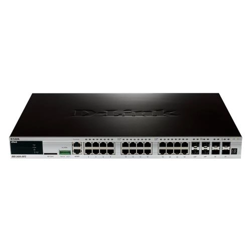 DGS-3420-28PC SWITCHES POE 24P 4Combo SFP