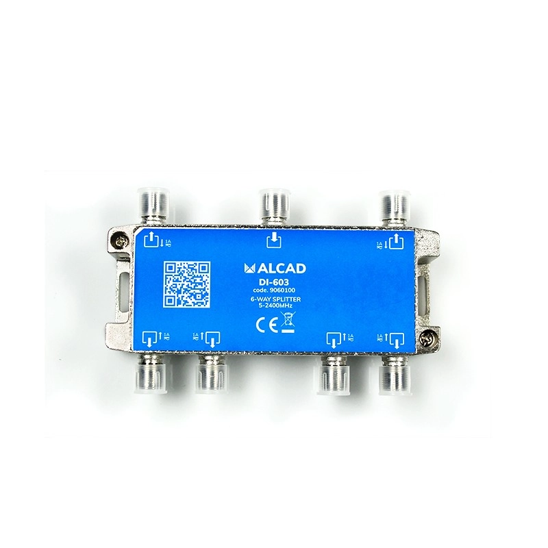 					DI603 RÉPARTITEURS 6 SORTIES, BLINDÉ, FRÉQUENCES ULB 5-2400MHZ, CONNECTEURS F