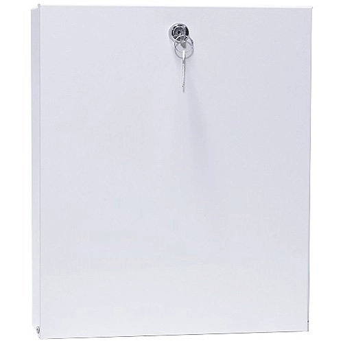 DOCBOX-A4V Alarmtech DOCBOX-A4V Armoire à documents avec serrure standard pour système d`alarme, A4, porte verticale, blanc