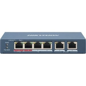 DS-3E0106HP-E <div itemprop="description"> Commutateur Ethernet Hikvision DS-3E0106HP-E 4 Ports - 2 Couche supportée - Paire torsadée - Bureau</div>