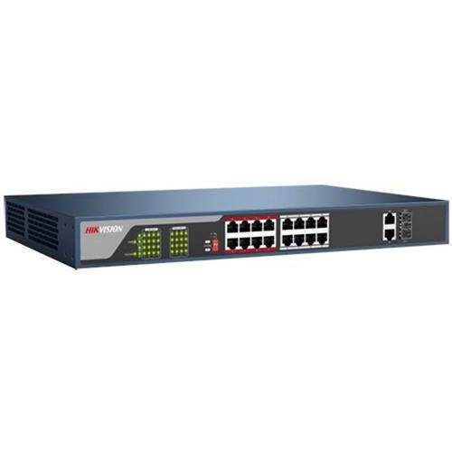 DS-3E0318P-E SWITCHES POE 16x 100Mbps PoE 230W