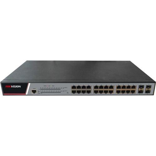 DS-3E2528P <div itemprop="description"> Commutateur Ethernet Hikvision DS-3E2528P 24 Ports Gérable - 2 Couche supportée - Modulaire - 380 W Budget PoE - Fibre Optique, Paire torsadée - PoE P</div>