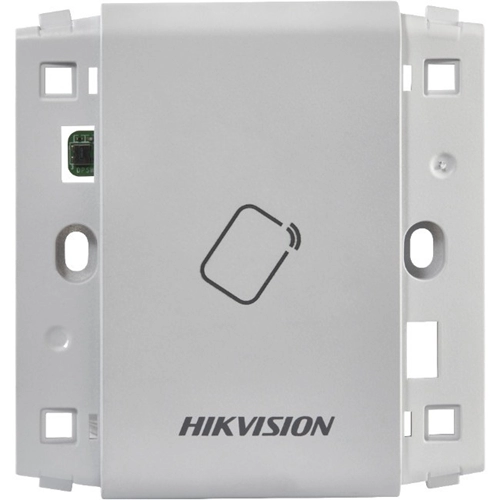 DS-K1106M <div itemprop="description">Lecteur Carte Smart Hikvision DS-K1106M - C&acirc;ble - Fréquence radio - 50 mm Plage de fonctionnement - Wiegand, RS-485</div>