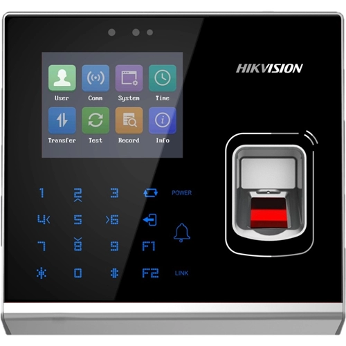DS-K1T201EF-C <div itemprop="description">Dispositif d`acc&egrave;s par lecture biométrique, par lecteur de carte ou par clavier Hikvision DS-K1T201EF-C - Porte - Empreinte Digitale, Code clé,</div>