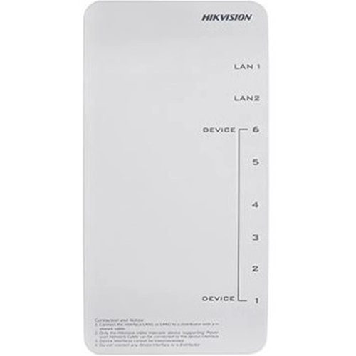 DS-KAD606-N <div itemprop="description"> Distributeur de sortie CCTV Hikvision DS-KAD606-N - Fixation Murale pour Intérieur, Extérieur, CCTV, Syst&egrave;me intercom</div>