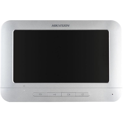 DS-KH2220-S <div itemprop="description"> Poste électrique vidéo-porte-téléphone Hikvision DS-KH2220-S 17,8 cm (7") - LCD - Dalle Tactile 4 Fils - Intérieur</div>