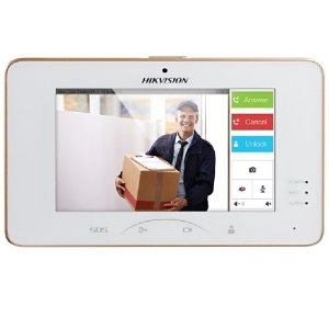 DS-KH8301-WT <div itemprop="description"> Poste maître d`interphone Hikvision DS-KH8301-WT 17,8 cm (7") - LCD - CMOS - Half-Duplex</div>
