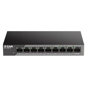 DSS-100E-9P <div itemprop="description">Commutateur Ethernet D-Link DSS-100E-9P 9 Ports - 2 Couche supportée - 92 W Budget PoE - Paire torsadée - PoE Ports - Bureau</div>