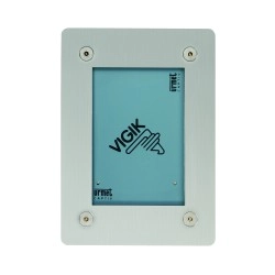 E-VGKP-2F <div itemprop="description"> LECTEUR INOX ENCAST VIGIK/RESIDANT PLAT 2 FILS</div>