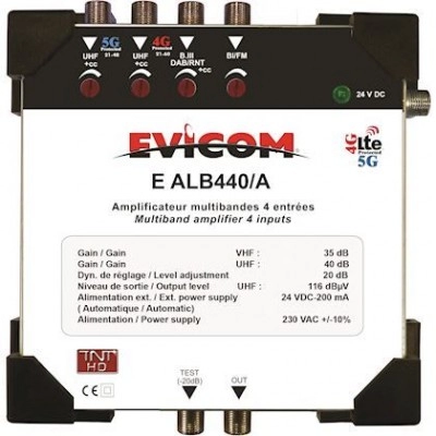 EALB440-A <div itemprop="description"> AMPLIFICATEUR LB 4E 40B NS 120DB B1-B2/B3/2 UHF</div>