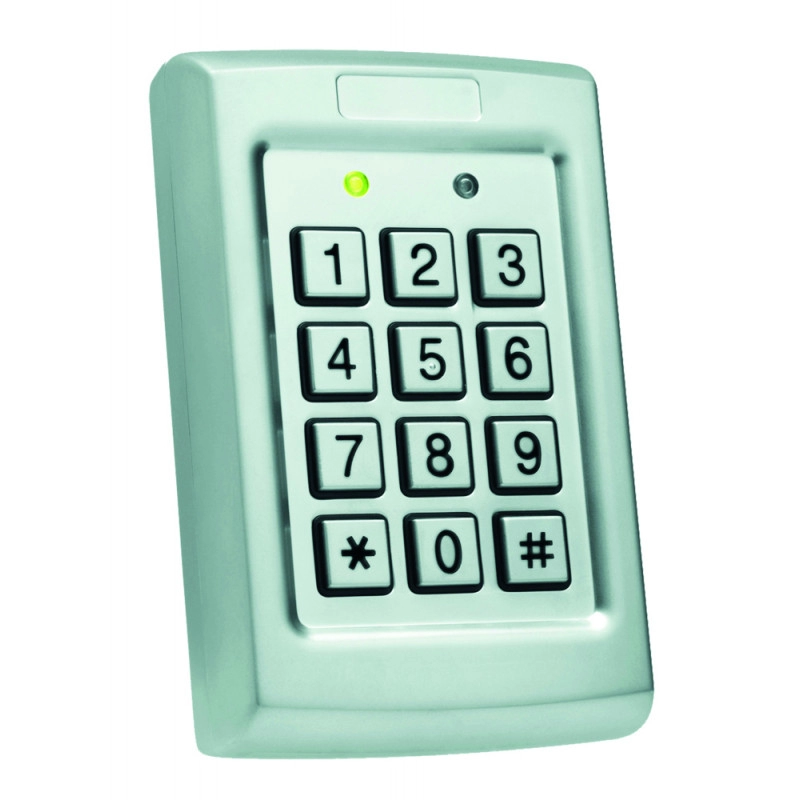 					EASYBKA < > CLAVIER AUTONOME ANTI-VANDALE RETROECLAIRE. 500 UTILISATEURS</>