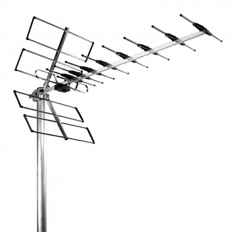 EB45LTE <div itemprop="description"> ANTENNE CANAUX 21-60. 26 ELEMENTS. GAIN 13 DB</div>