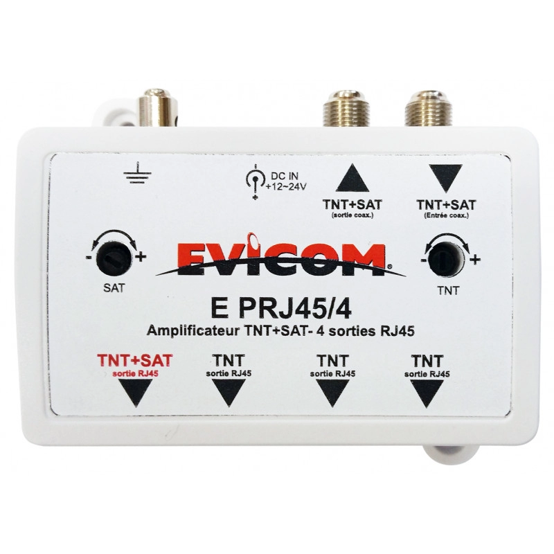 EPRJ454 <div itemprop="description"> AMPLIFICATEUR HF/RJ45 POUR DISTRIBUTION SUR RESEAU ETHERNET</div>
