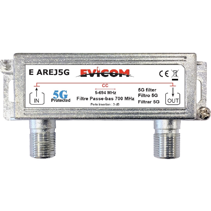 EREJ5G <div itemprop="description"> FILTRE 5G EXTERIEUR F 694MhZ AVEC BOITIER ETANCHE</div>