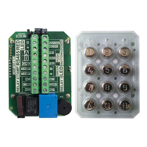 EX6P-TM <div itemprop="description">Clavier + Lecteur Prox Em & Hid 125 Khz</div>