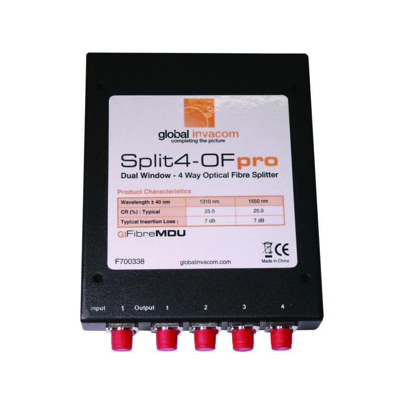 F109A <div itemprop="description"> REPARTITEUR OPTIC 4 DIRECTIONS FC - ATT 6.8DB - 1310 -1550NM</div>