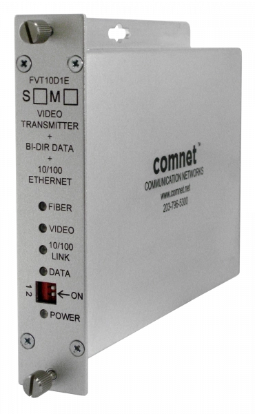 FVR10D1EM DIGITAL VIDEO RX, DATA, 10/100 ETH 1F MM