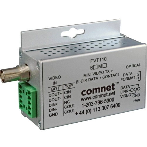 FVT110M1-M TRANSMISSION FIBRE MM1Ch Video+Data Mini