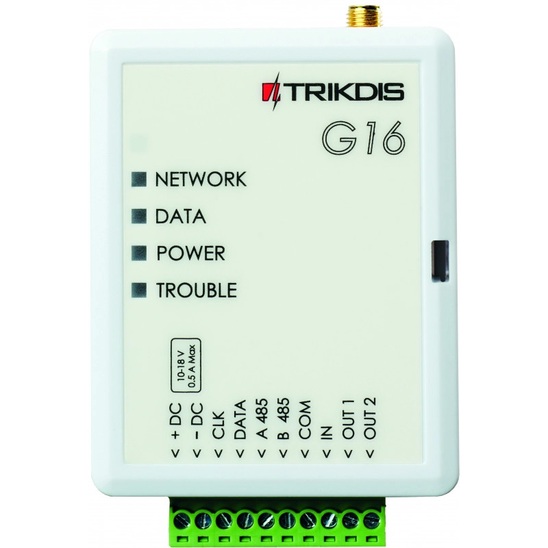 G16 <div itemprop="description"> TRANSMETTEUR GSM/GPRS BUS DSC/PARADOX : SMS +APP SMARTPHONE</div>