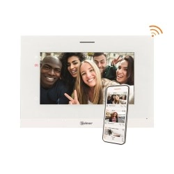 					GART7W Moniteur avec écran 7' WiFi mains-libres tactile Blanc (Mémoire)