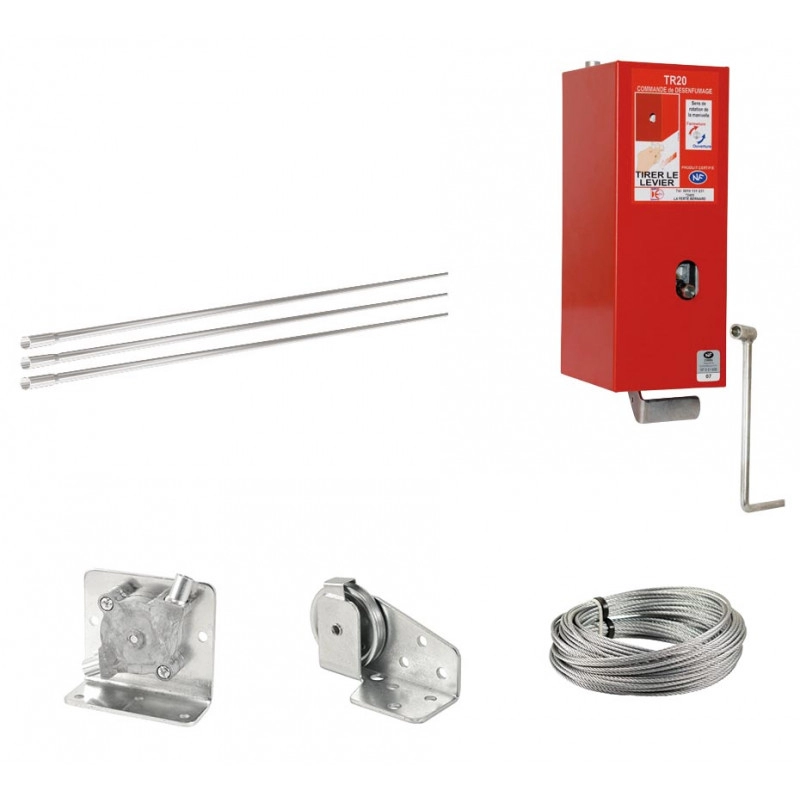GKEE0001 <div itemprop="description"> KIT MECANIQUE COMPRENANT: TREUIL TUBES CABLE POULIES</div>