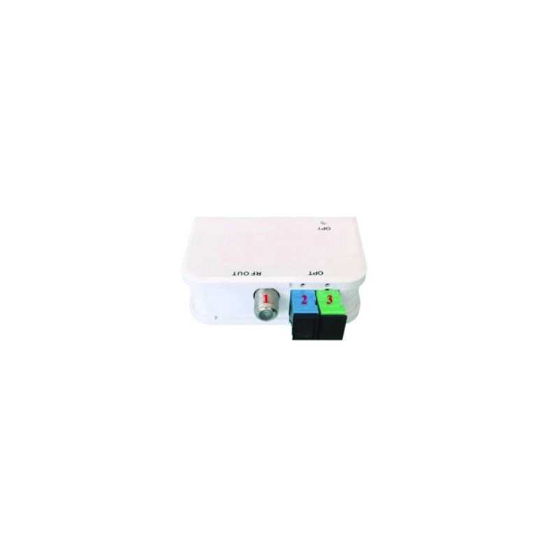 GPONRXPASSTVWDM <div itemprop="description"> REcEpteur CATV passif avec couplage WDM</div>