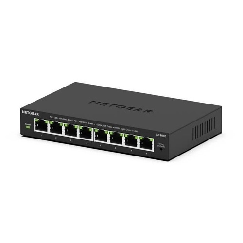 					GS308E-400EUS Netgear GS308E-400EUS 8-Port Gigabit Ethernet Easy Smart Managed Essentials Switch