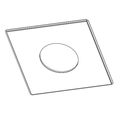 H4AMH-DC-CPNL1 Avigilon Unity H4AMH-DC-CPNL1 Panneau de plafond métallique suspendu à utiliser avec H4A-MH-AD-CEIL1