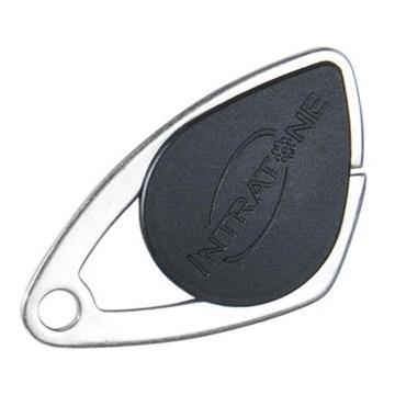 HCLE2-00 BADGE MIFARE ELECTRONIQUE INOX NOIR