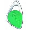 HCLE2-05 BADGE MIFARE ELECTRONIQUE INOX VERT