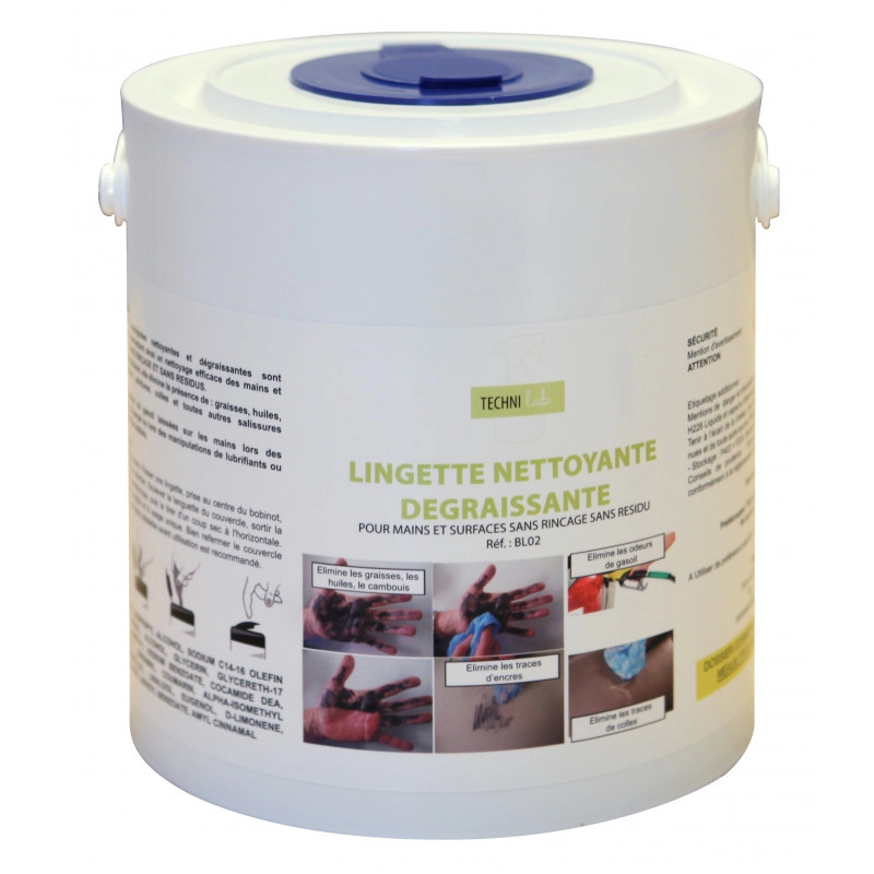 HLID0001 <div itemprop="description"> LINGETTES DEGRAISSANTES MAINS ET ATELIERS - BOITE DE 100</div>