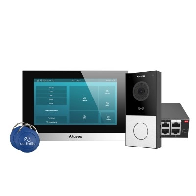 					IDA < > PACK VILLA PLATINE E12S +MONITEUR C313S +SWITCH +4 BADGE</>