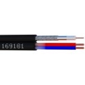 IDEF612x075 Cable coax video hdcvi mini 0.6/2.75/4.5mm + alim - 200 m. 