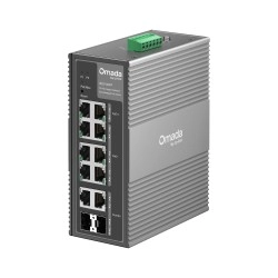 					IES210GPP Switch indus.Omada 8 ports giga PoE (2× PoE++, 6× PoE+) 240W + 2Combo sans alim