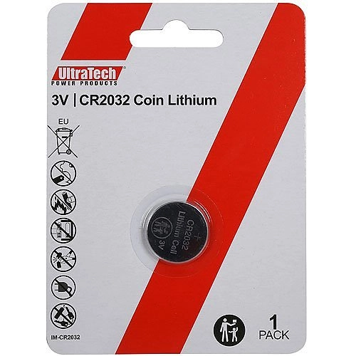 IM-CR2032 PILE LITHIUM BOUTON 3V BLISTER DE 1