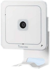 IP7134 Caméra Réseau Couleur 640x480 WIFI VIVOTEK faible dimension 8.7 cm de coté pour 2.7 cm dépaisseur    