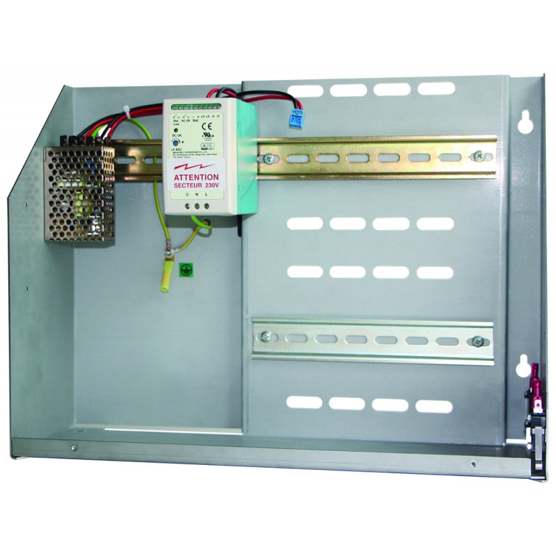 IPEVIACOFFRET <div itemprop="description"> COFFRET ALIMENTATION 24V CENTRALE OU MODULE SUPP</div>